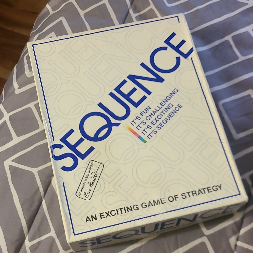 Sequence Strategy Board Game - Blue